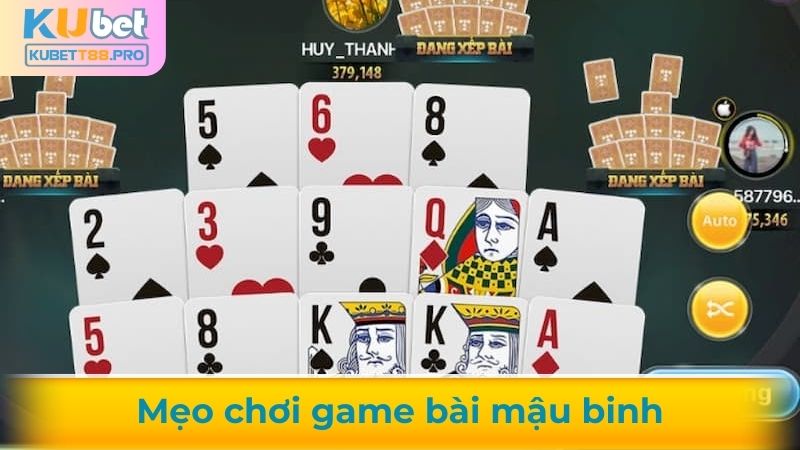 Mẹo hay để chơi game bài mậu binh