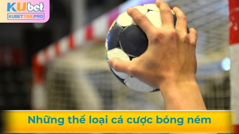 Đa dạng những thể loại cược bóng ném